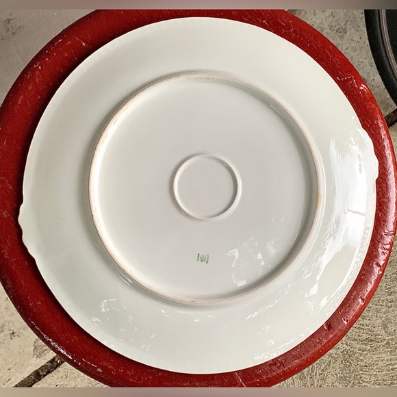 Rare 24k Gold Trim Early 20th Century Vintage LIMOGES FRANCE Serving Plate - Picture 8 of 16